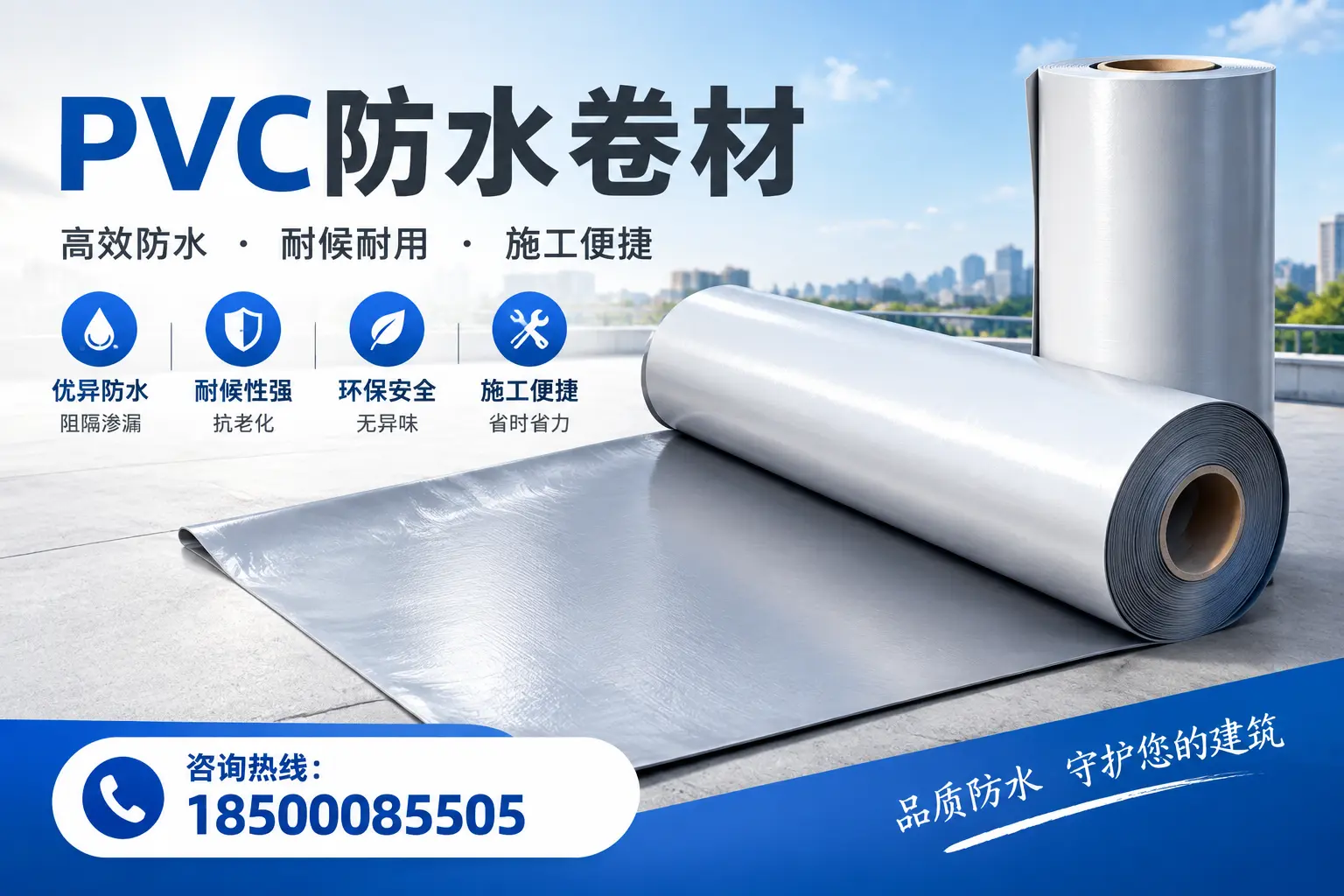 对比不同品牌PVC防水卷材的性价比,帮助龙岩用户选择